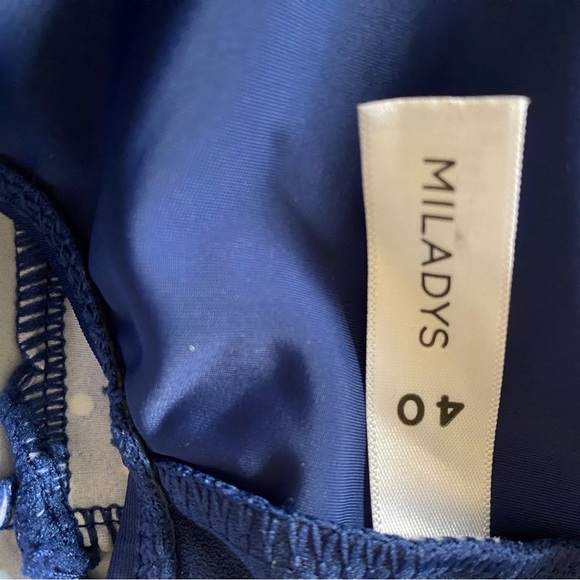 Miladays Tankini and Skirt Swimsuit Polka Dots Size 40/42 - Picture 9 of 10